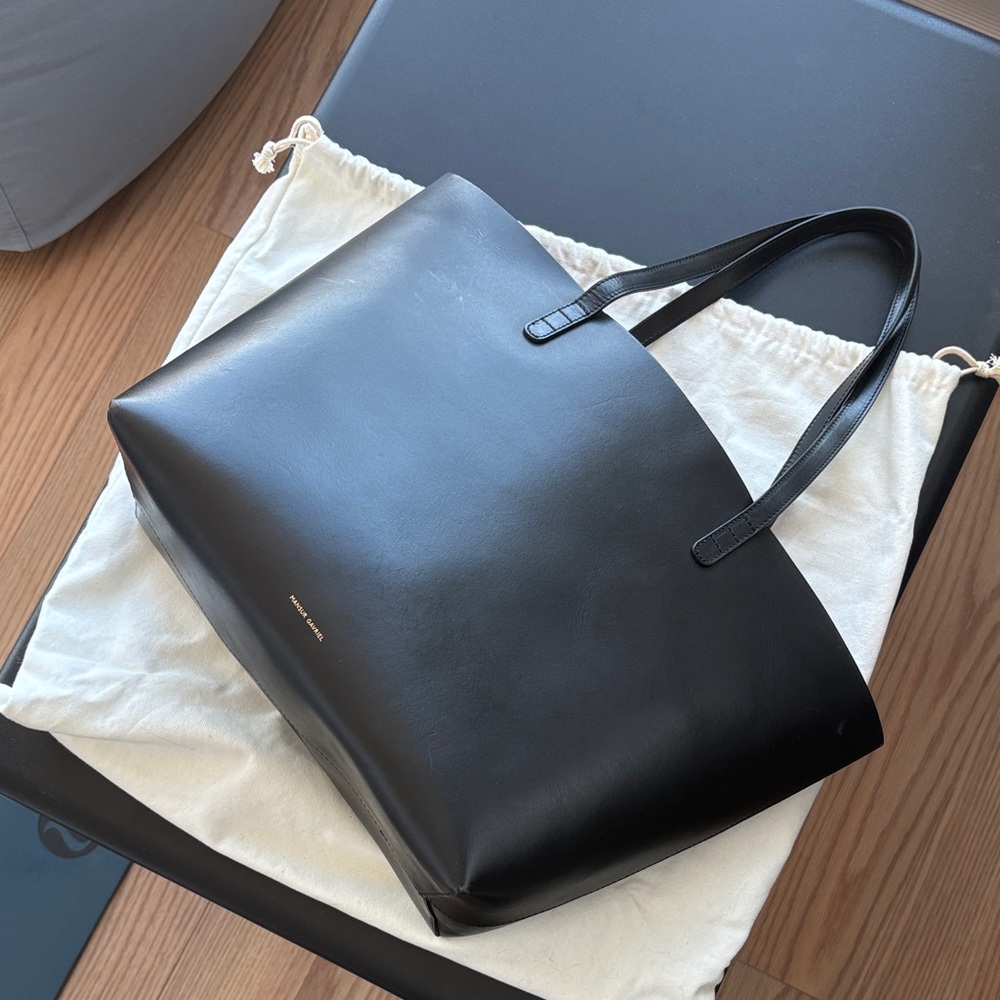 Mansur Gavriel Black Tote Bag